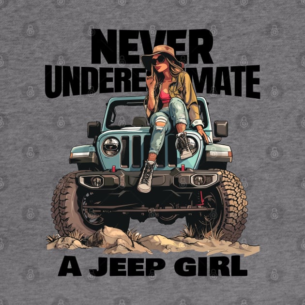 Never underestimate a jeep girl by mksjr